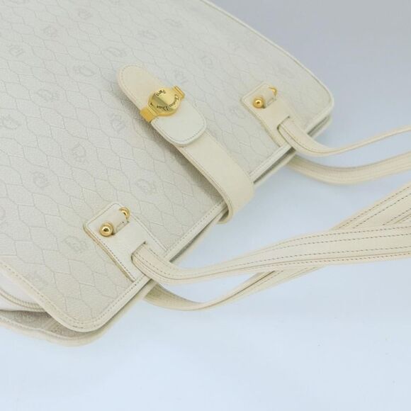 Dior Honeycomb White Canvas Shoulder Bag (Pre-Owned) - Picture 16 of 16